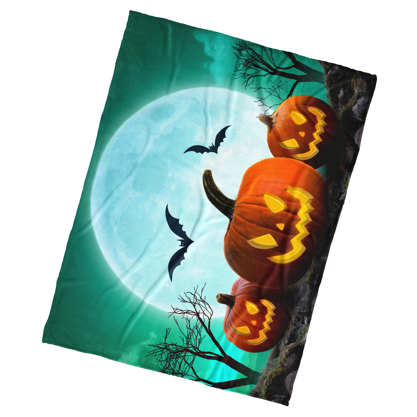 Dětská deka Dýně Halloween 150x200 cm