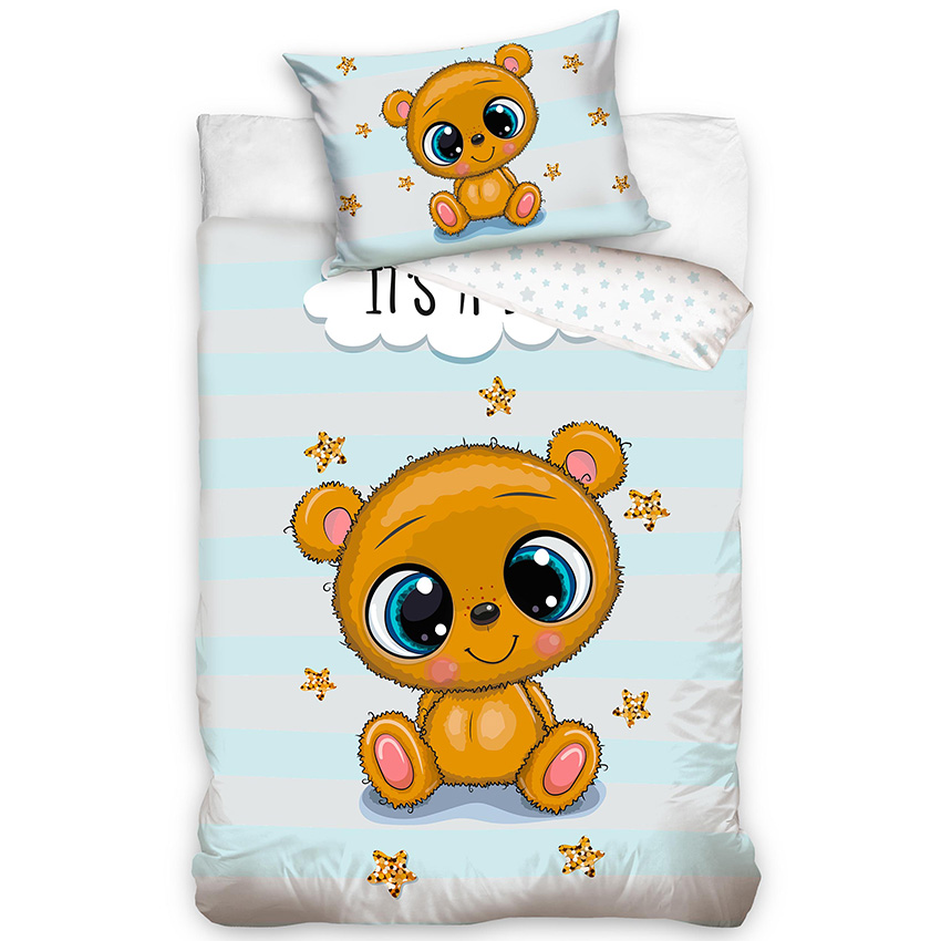 Povlečení do postýlky Medvídek Ríša