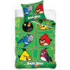 Dětské povlečení Angry Birds Green