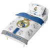 Fotbalove povleceni Real Madrid Blue and White na posteli revers