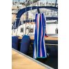 Plazova osuska Jet Set Stripes Modra