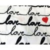 Bavlnene povleceni Love FOTO detail