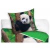 Bavlnene povleceni Panda polštář