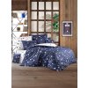 Bavlnene povleceni Galaxy Modre BedTex