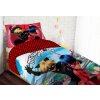 Detske povleceni Kouzelna Beruska a Cerny Kocour v Parizi na posteli