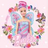 Detska deka Barbie Motyli Vila detail