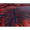 Bavlnene povleceni Modena Cervene BedTex detail