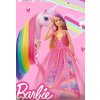 Detske povleceni Barbie a Duhovy Jednorozec detail