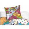 Detske povleceni Tom a Jerry Ve zlutem kabrioletu detail polstare