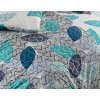 Bavlnene povleceni Linna Tyrkysove BedTex detail