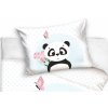 Povleceni do postylky Roztomila Panda detail polstare