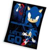 Detska deka Nezastavitelny Jezek Sonic 130x170