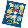 Detska deka Pokemon Pripraveni k boji 130x160