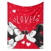 Detska deka Mickey a Minnie Mouse Love 130x160 045379 povesena