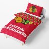 Hokejove povleceni NHL Chicago Blackhawks Shields na posteli ChicagoBlackhawks 245001 bedl