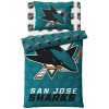 Hokejove povleceni NHL San Jose Sharks Shields 140x200 prosteradlo NHL SanJoseSharks 245001 bedl