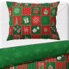 Bavlnene povleceni Vanocni Patchwork detail polstare ROT244014 TIP