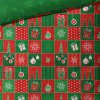 Bavlnene povleceni Vanocni Patchwork detail ROT244014 TIP