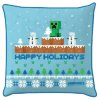 Detsky polstarek Minecraft Snehulak a Creeper MC240521