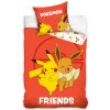 Detske povleceni Pokemon Eeve a Pikachu