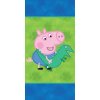 Detska osuska Prasatko Pepina Tomik a Pan Disnosaurus 70x140 cm