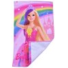 Detsky rucnik Barbie Ruzovy Svet 30x50 foto roh