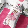 Bavlnene povleceni Baletka z Ruzoveho Snu 140x200 70x90 cm na posteli