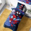 Detske povleceni Spidey Pavouci Dobrodruzstvi 140x200 70x90 cm v pokojicku medovy koberec