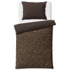 Bavlnene povleceni Dark Dream 140x200 70x90 hnedy polstar