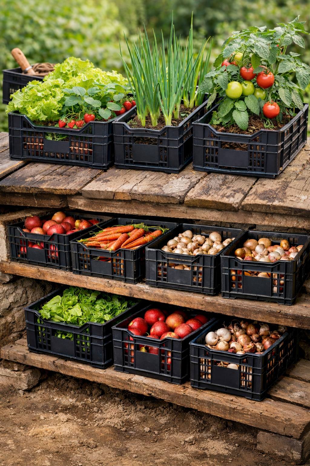 Jak skladovat zeleninu ve sklepě – mrkev, petržel, celer a další druhy