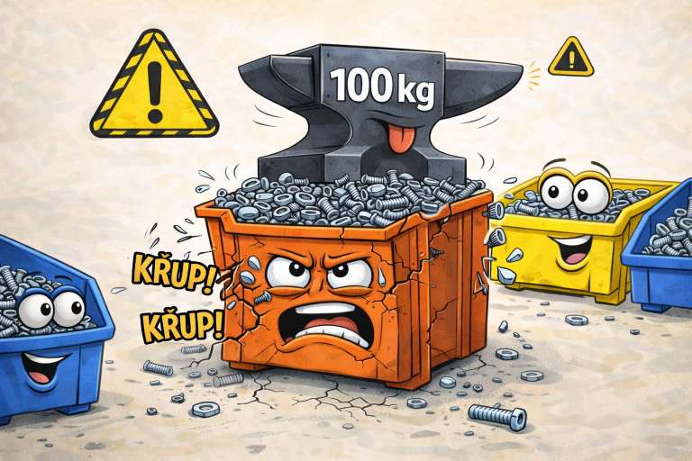 Nosnost přepravek – kolik opravdu unesou a jak vybrat tu správnou