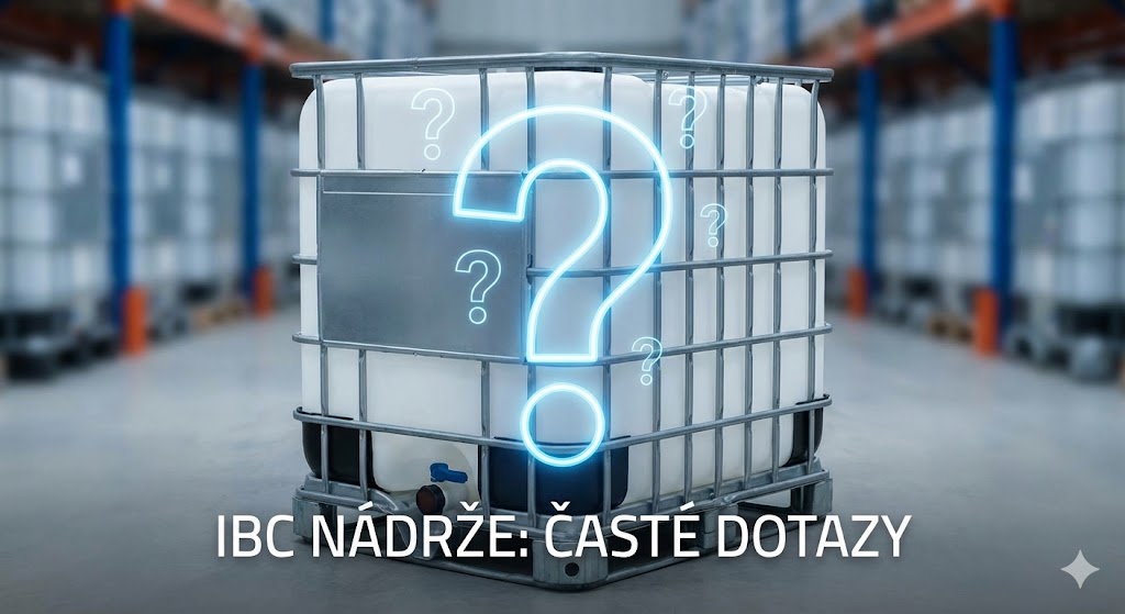 Nejčastější otázky o IBC nádržích (FAQ)