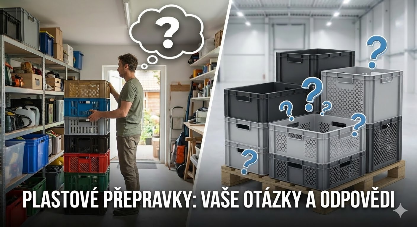 Nejčastější otázky o plastových přepravkách (FAQ)
