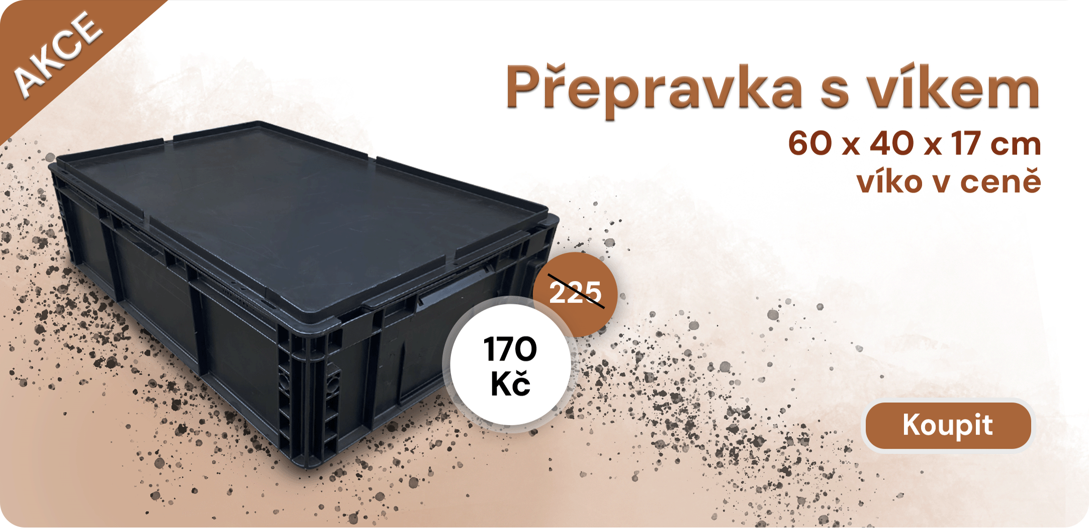Přepravka s víkem