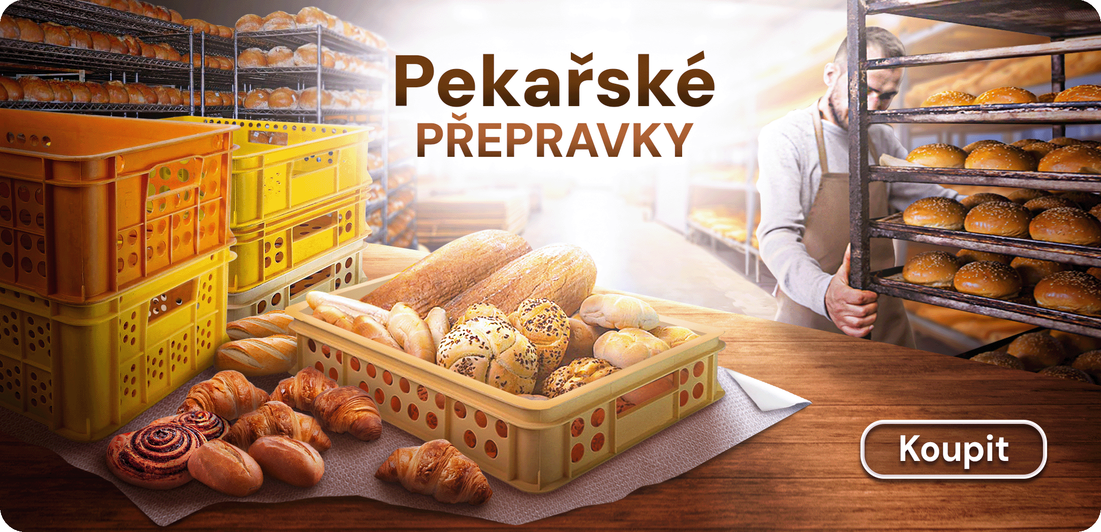 Pekařské přepravky