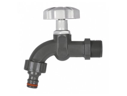 Plastový výpustný kohout 3/4″ závit na rychlospojku z HDPE.
