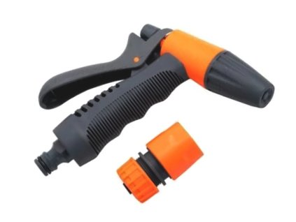 Pistole proudová s 1/2" rychlospojkou STOP pro zahradní hadici.