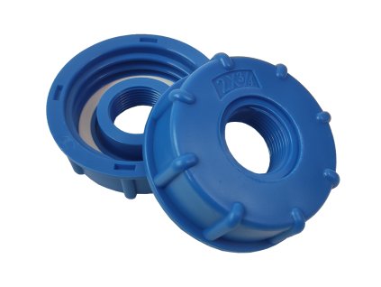 Adaptér k IBC S60x6 – plastový přechod na vnitřní závit 3/4″ z PE.