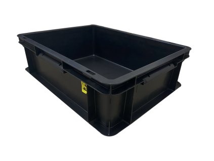 Euro přepravka EF-4120 antistatická plastová 40×30 cm z materiálu PPL3.