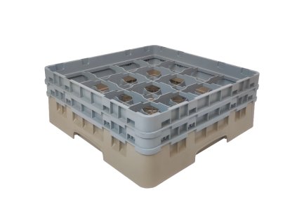 Cambro Camrack krémová 16 přihrádek