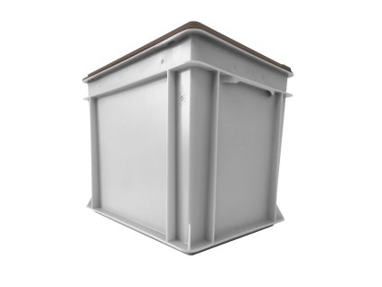 Přepravka KLT shiny Grey Víko v ceně