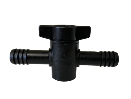 Zavírací plastový ventil Hydro Flow 1/2″ 12 mm pro sudy a hadice.