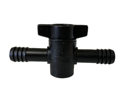 Zavírací plastový ventil Hydro Flow 1/2″ 12 mm pro sudy a hadice.