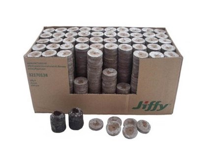 Jiffy - Rašelinová peleta Balení 1000 ks