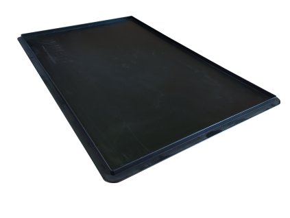 Plastové víko 60×40 cm pro Euro přepravky – 2. jakost.