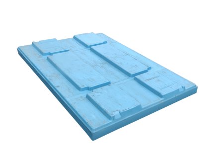 Paletové víko 1200 × 800 mm pro EURO paletu.