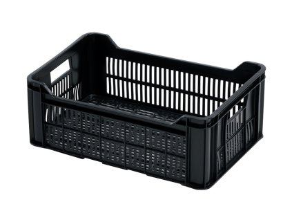 Plastová zelinářská přepravka OZS 60 x 40 cm s perforací na ovoce a zeleninu.