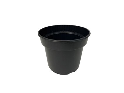 Plastový sadbový květináč průměr 10 cm objem 0,4 l.