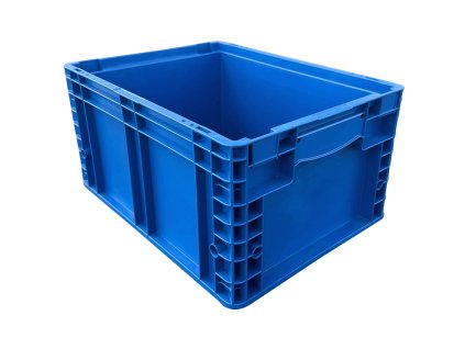 Přepravka VDA RL-KLT 4213 plastová 400×300×213 mm s možností víka.