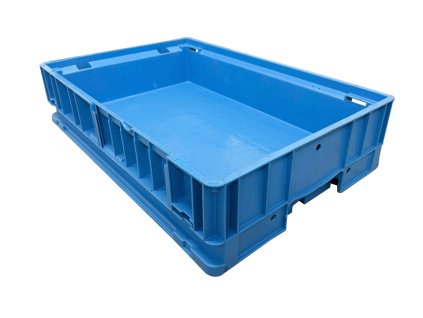 Přepravka KLT 6414 VDA C-KLT plastová přepravka 60×40 cm se žebrovaným dnem